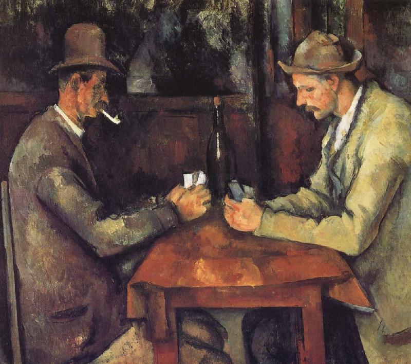 cards were, Paul Cezanne